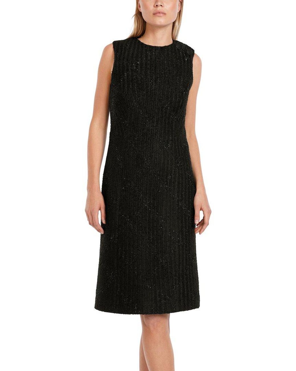 Marc Cain Black Sleeveless Midi Dress