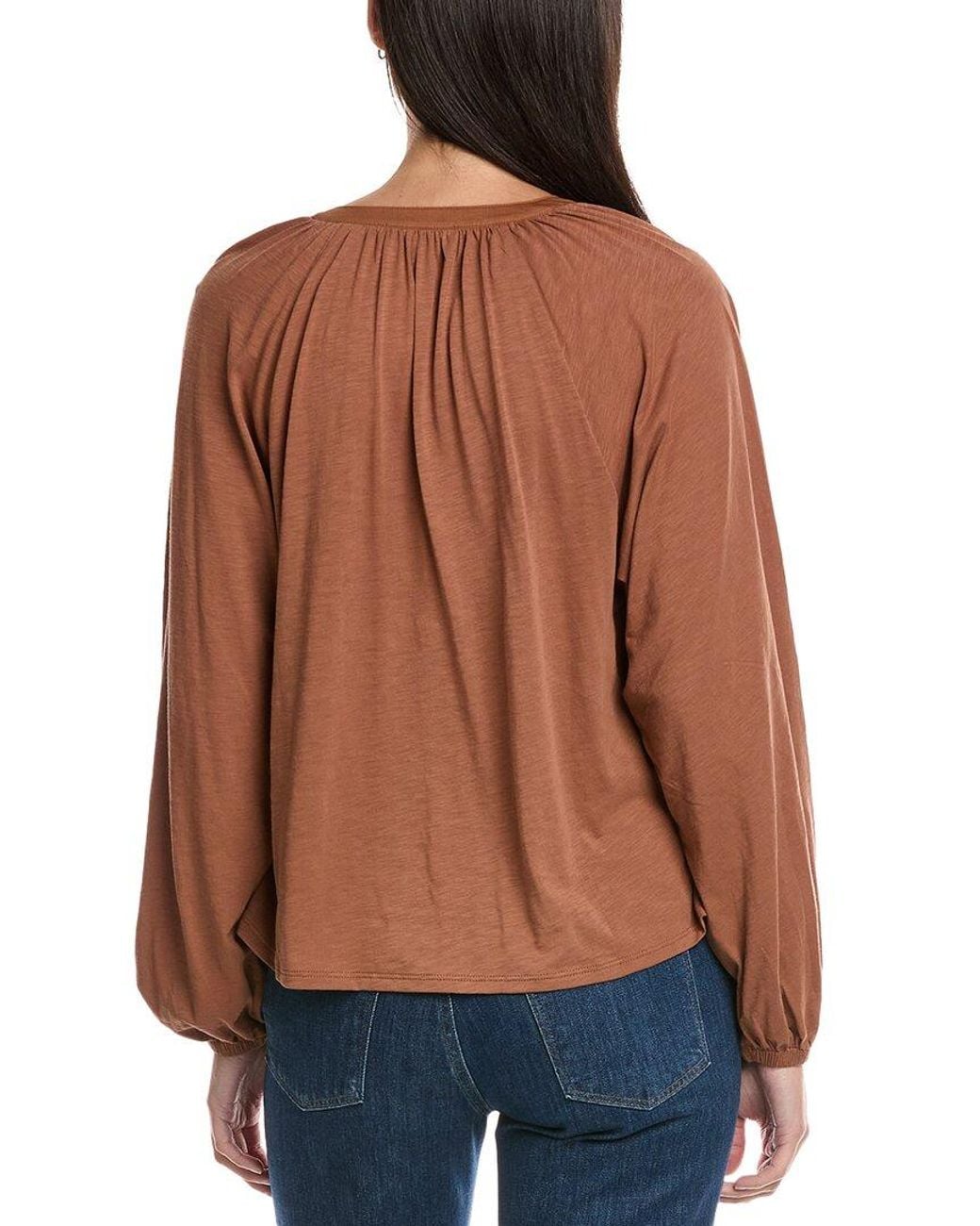 Nation Ltd Blue Chiara Top