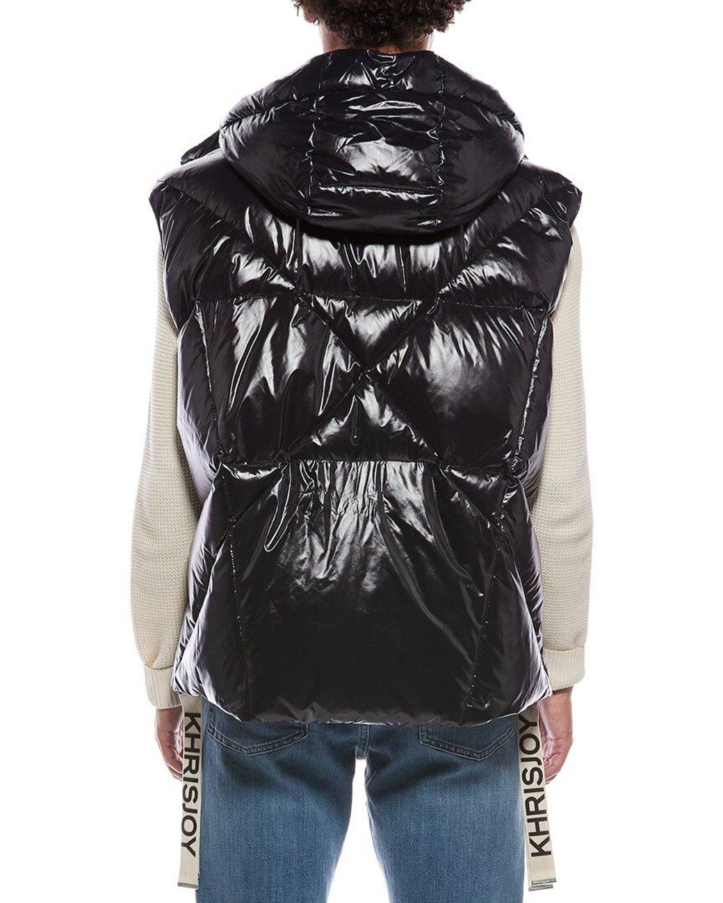 Khrisjoy Black Khrisman Puffer Vest for men