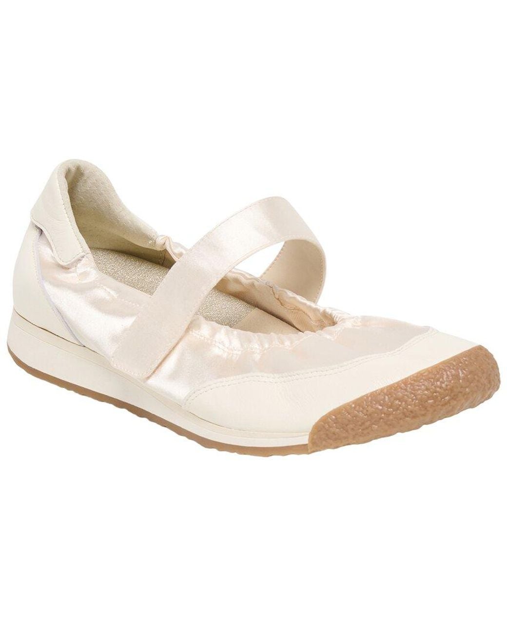 Dolce Vita White Spruce Satin Flat