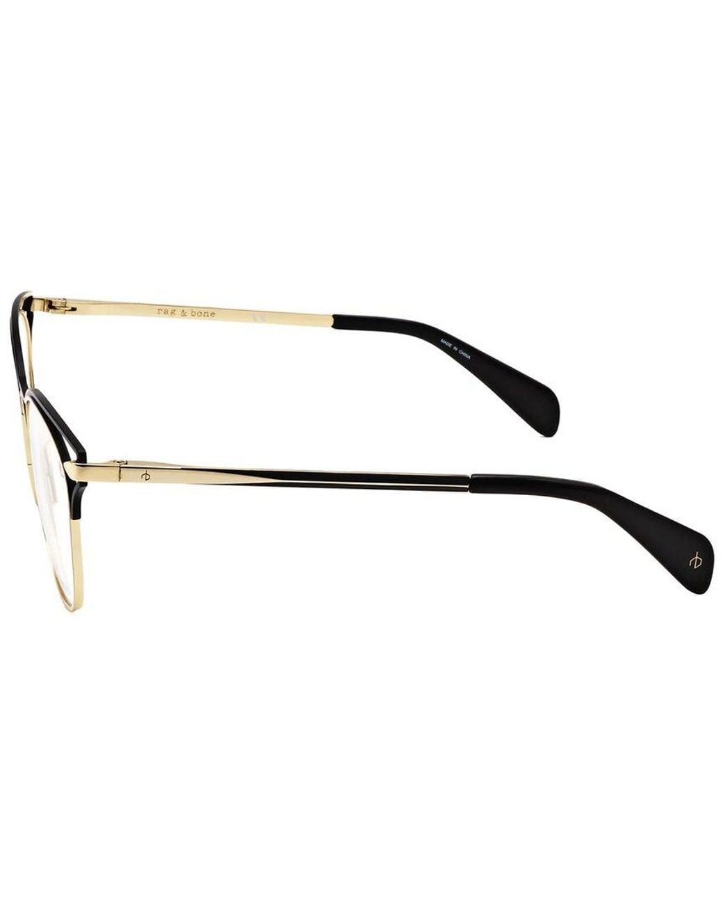 Rag & Bone Metallic 51Mm Optical Frames