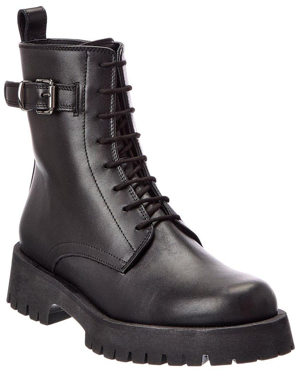 La Canadienne Black Goldy Leather Boot