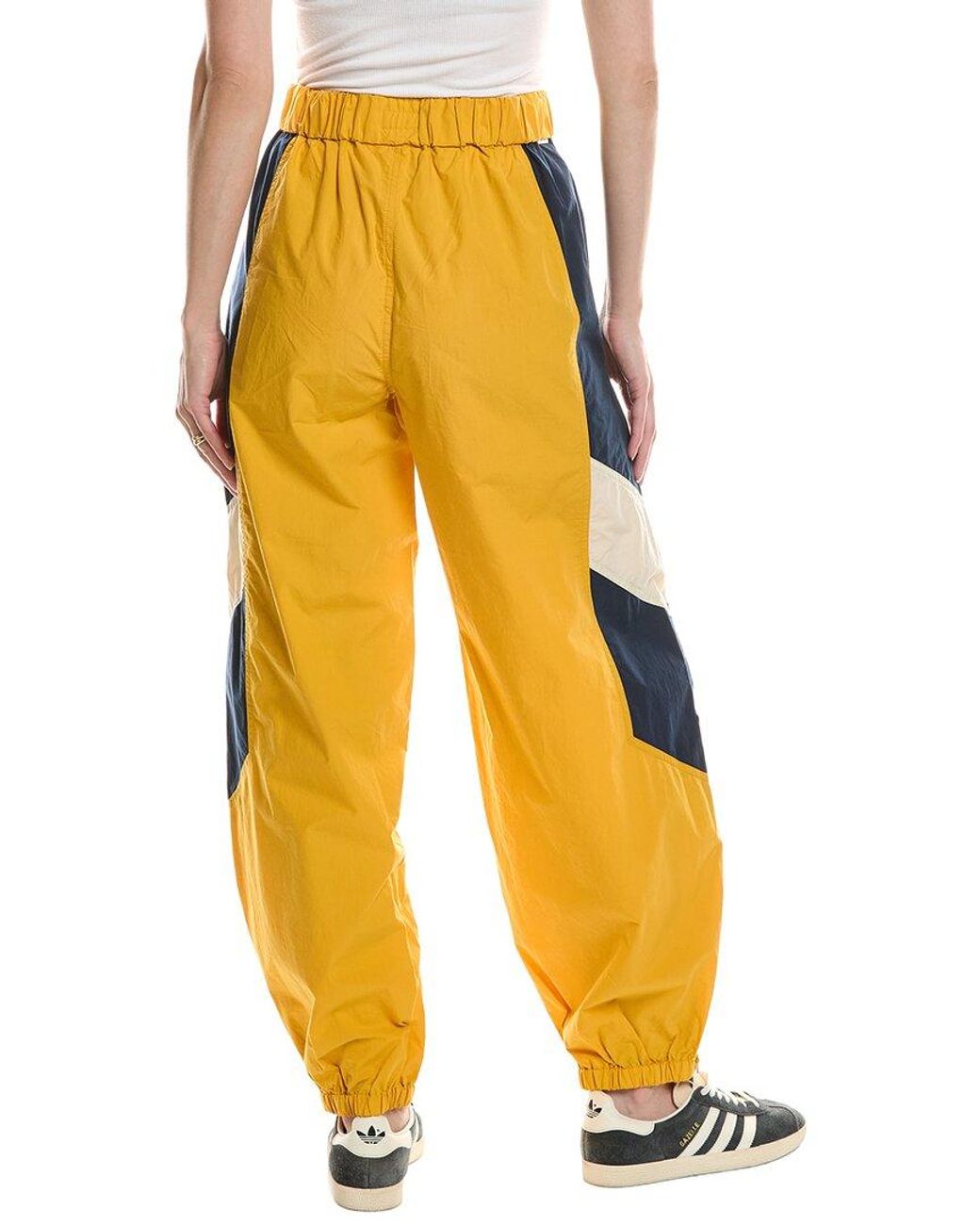 Mother Yellow The Home Stretch Sneak Pant