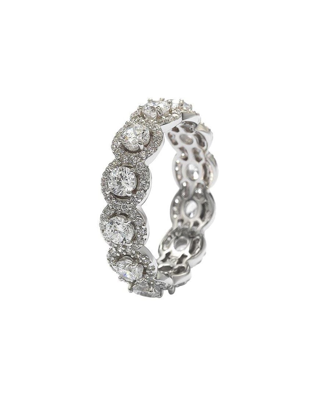 Suzy Levian CZ Jewelry White Suzy Levian Cz Eternity Ring