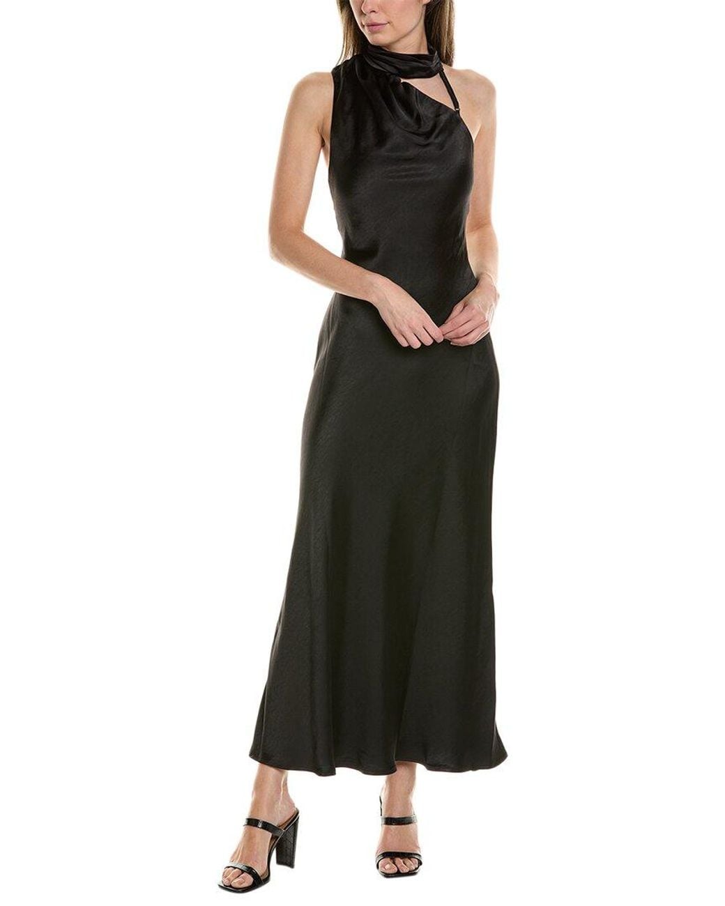 Misha Black Elania Midi Dress