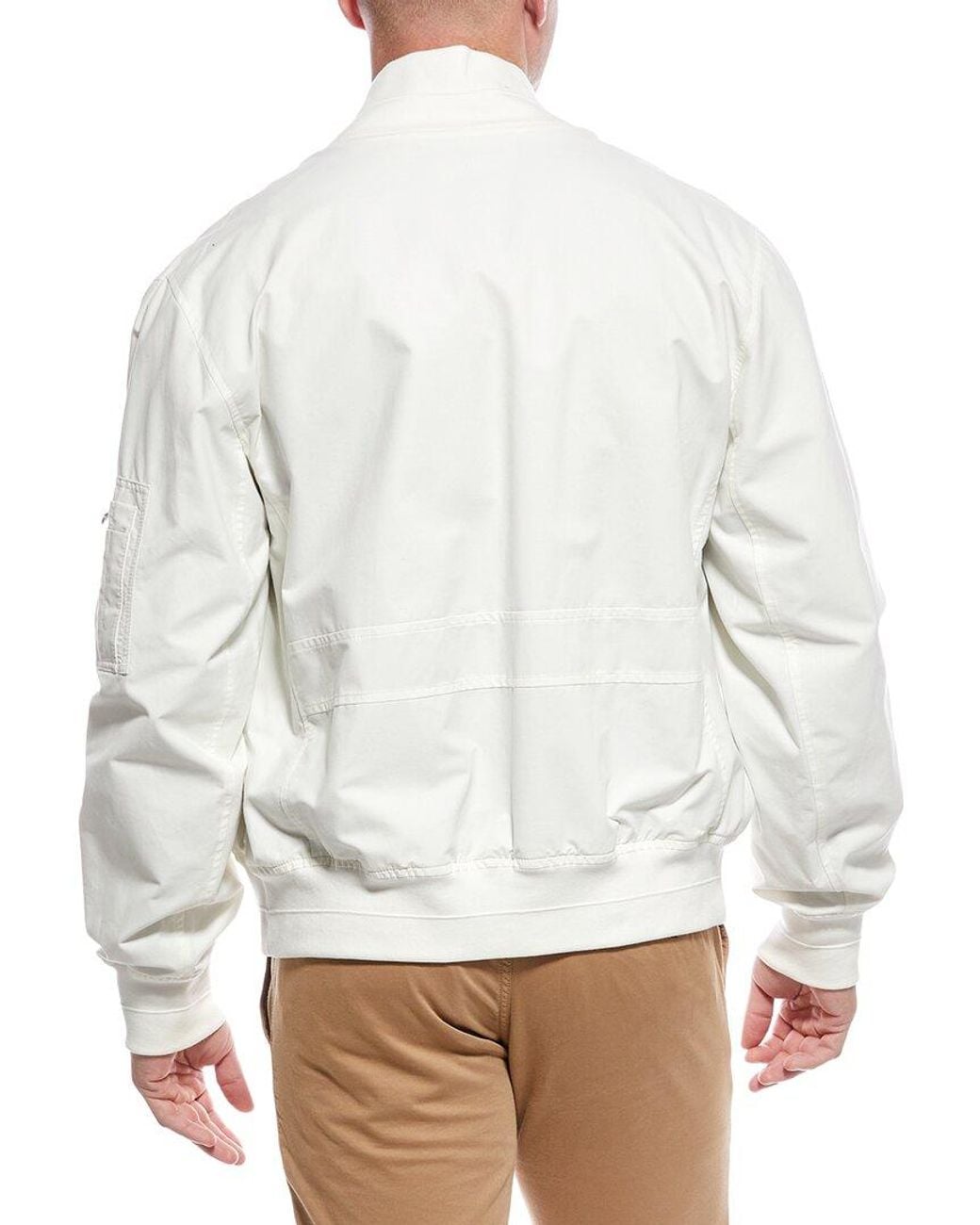 Brunello Cucinelli White Jacket for men