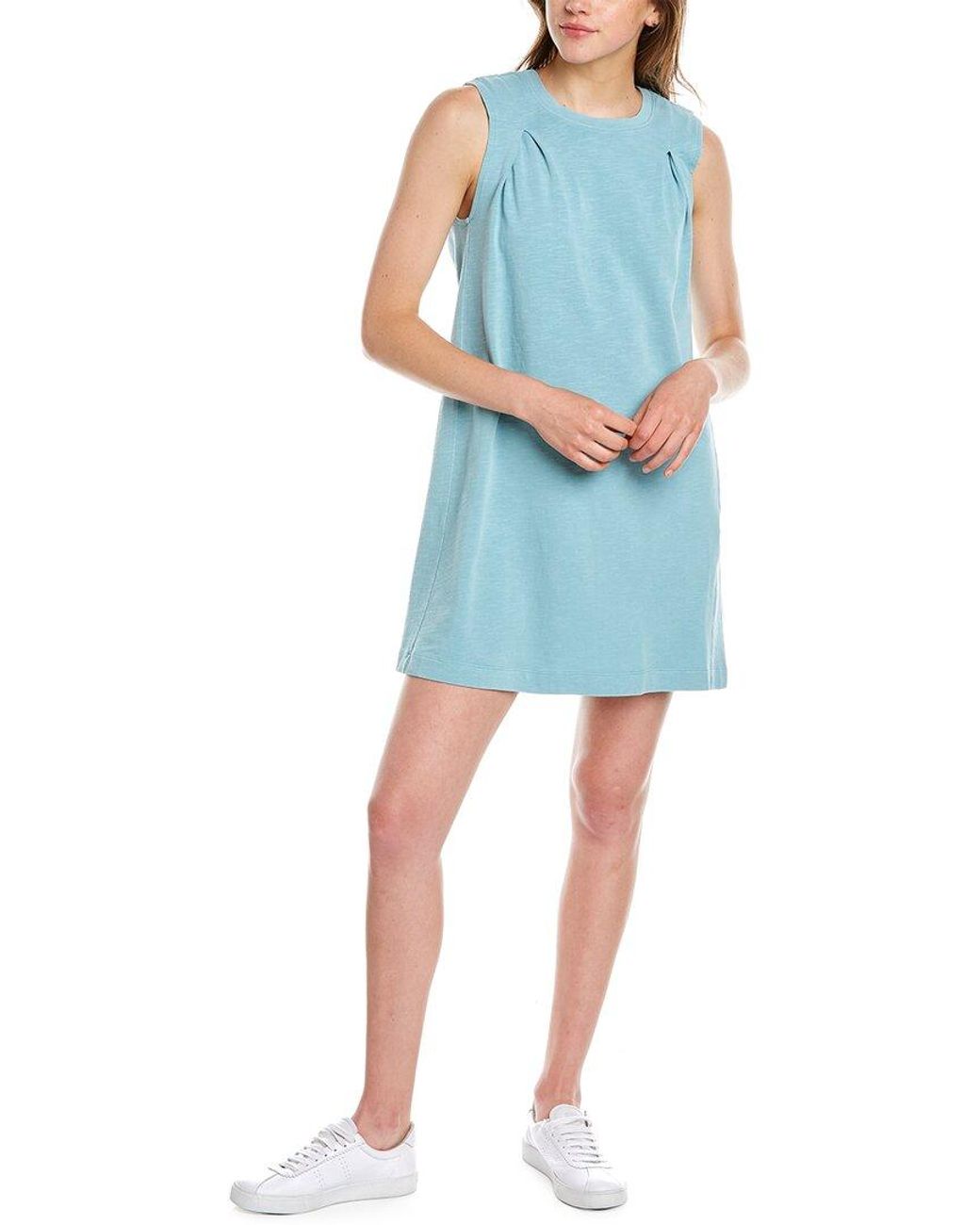 Splendid Evie Slub Jersey Shift Dress in Blue | Lyst