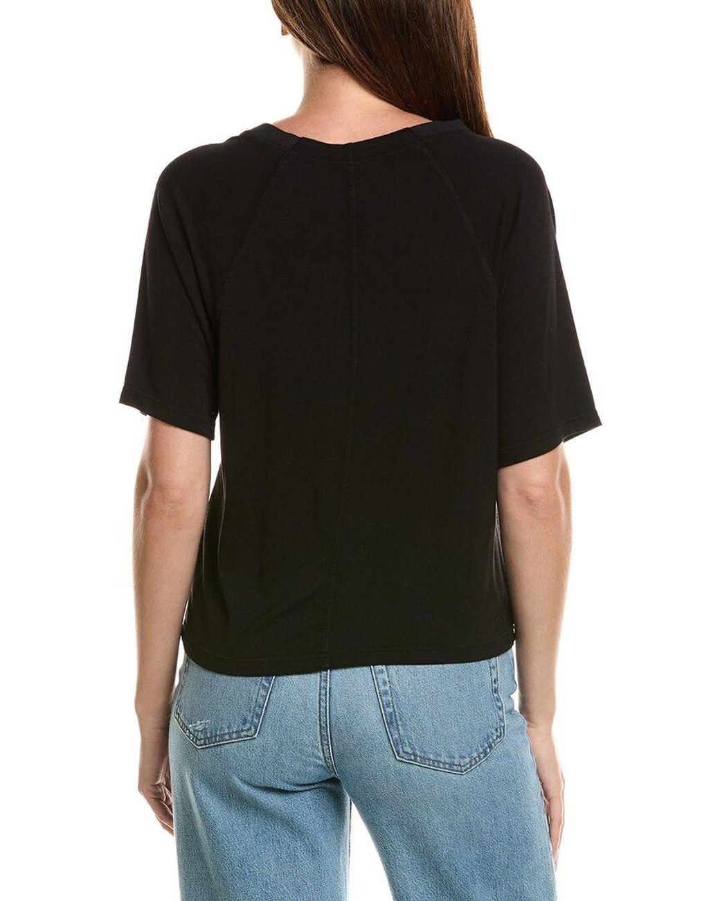 XCVI Black Lester Top