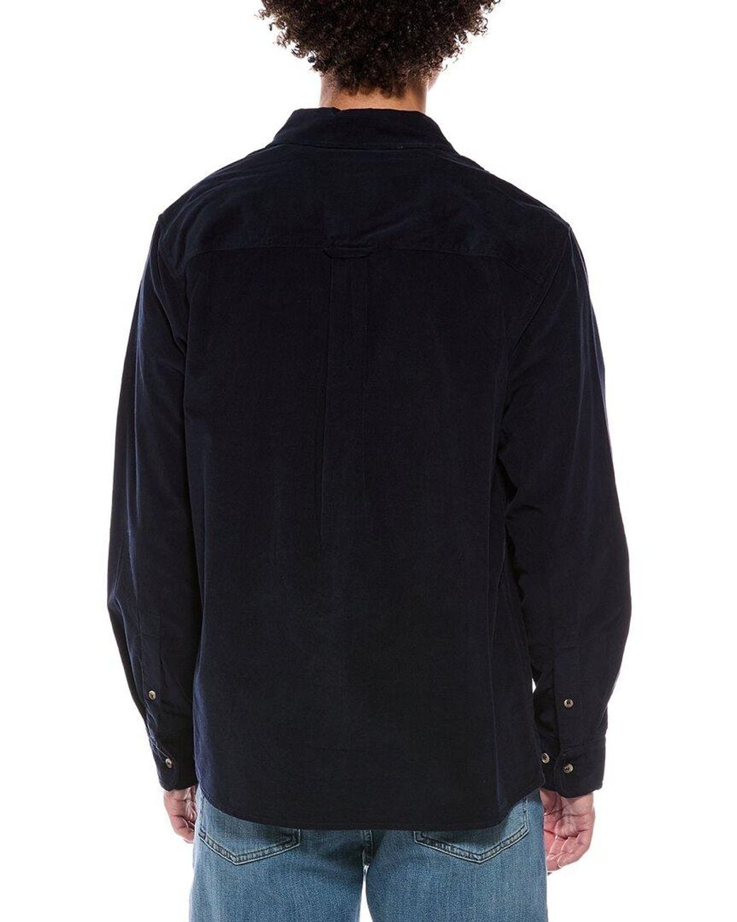 7 For All Mankind Black Shirt for men