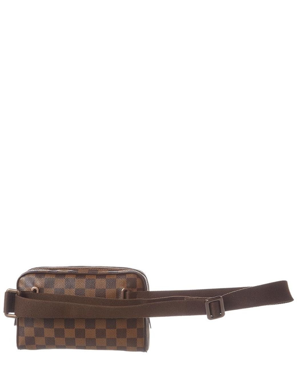 Louis Vuitton Damier Ebene Canvas Brooklyn Bum Bag in Brown | Lyst