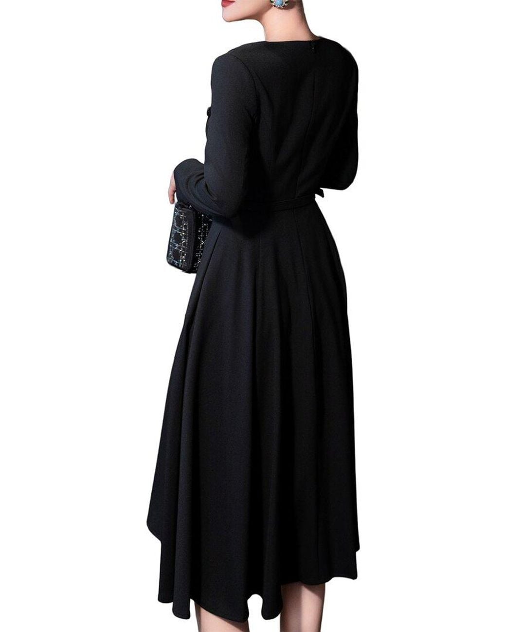 BRC By BURRYCO Black Midi Dress