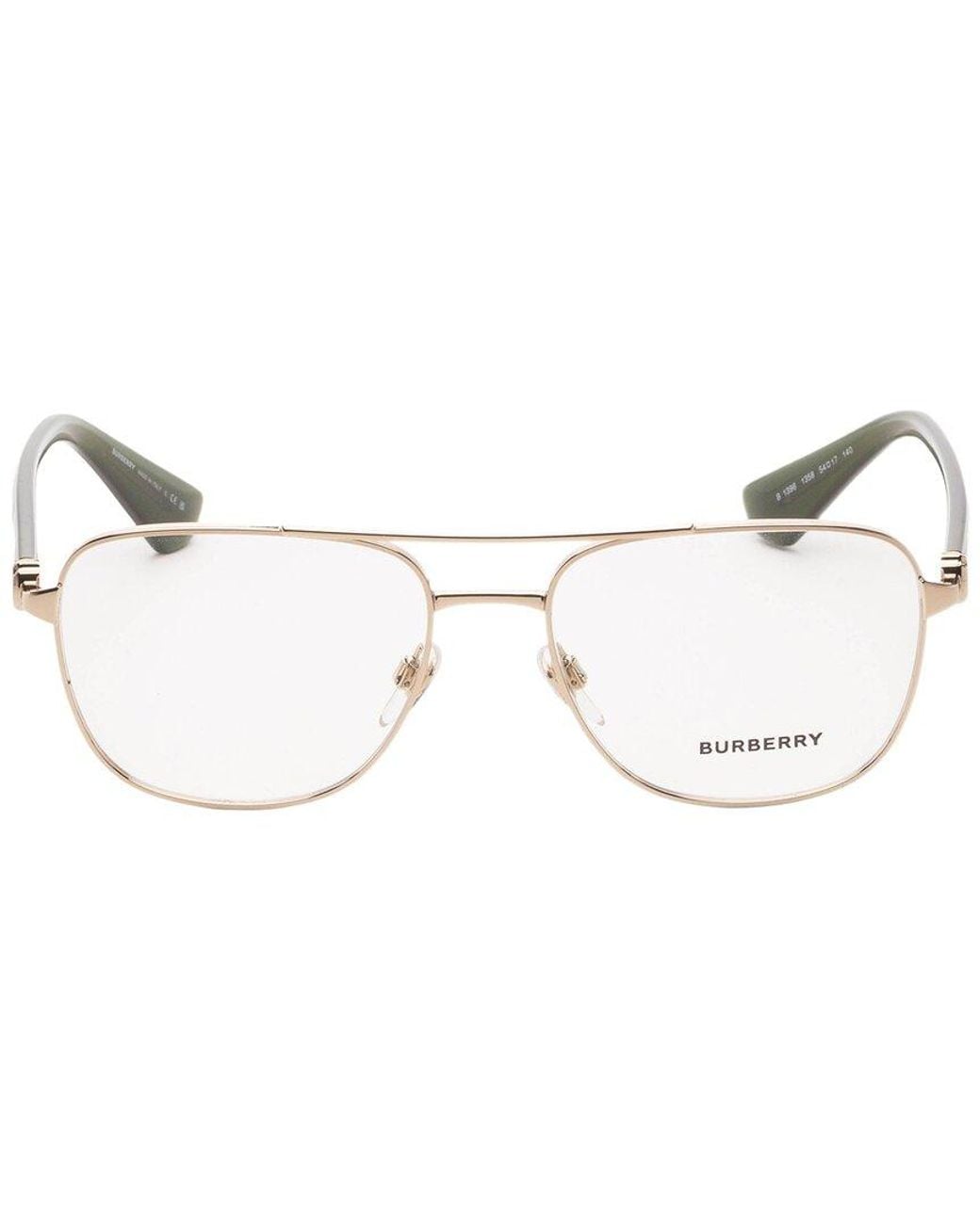 Burberry Metallic Be1396 54Mm Optical Frames for men