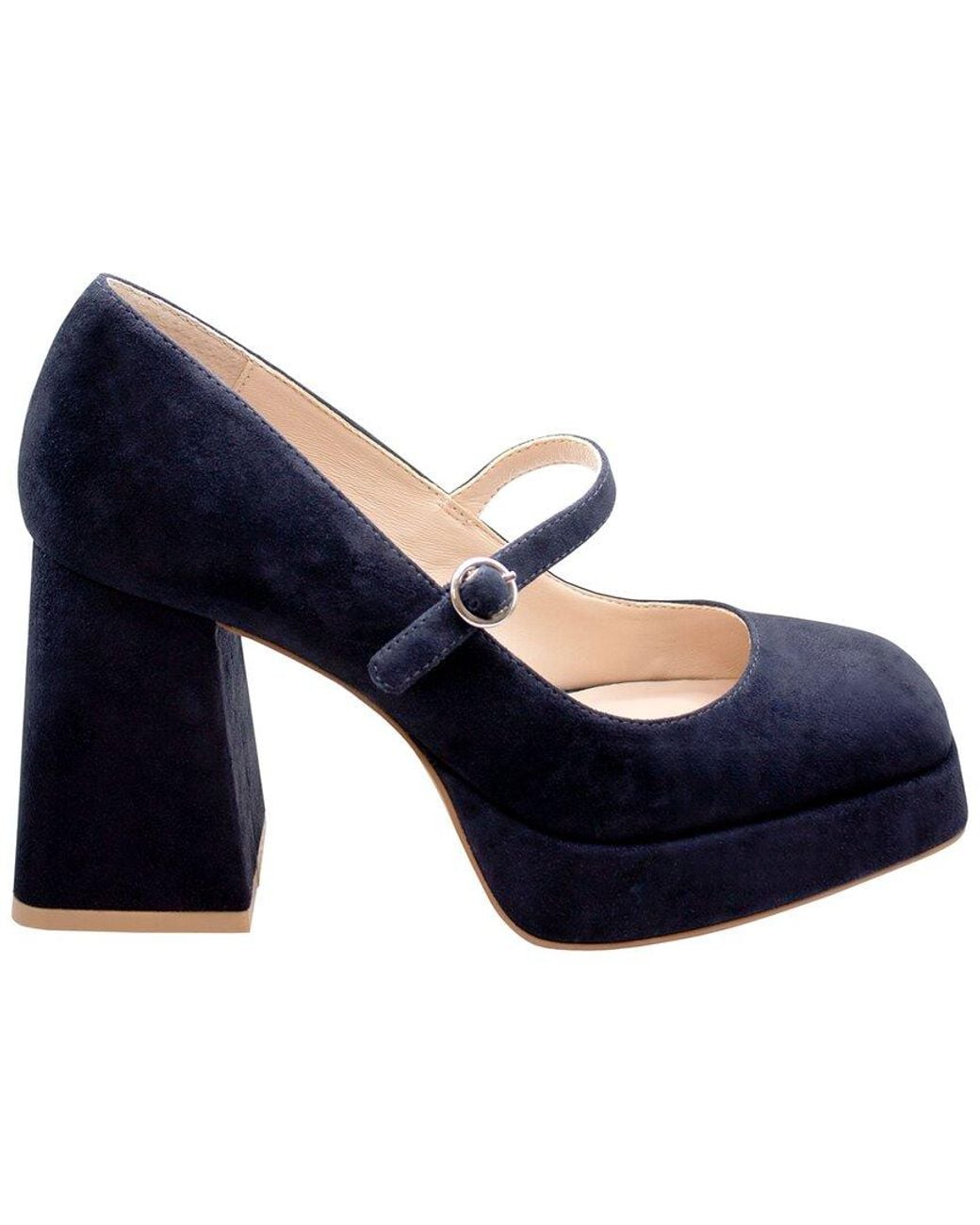 Charles David Blue Vivanna Suede Dress Shoe