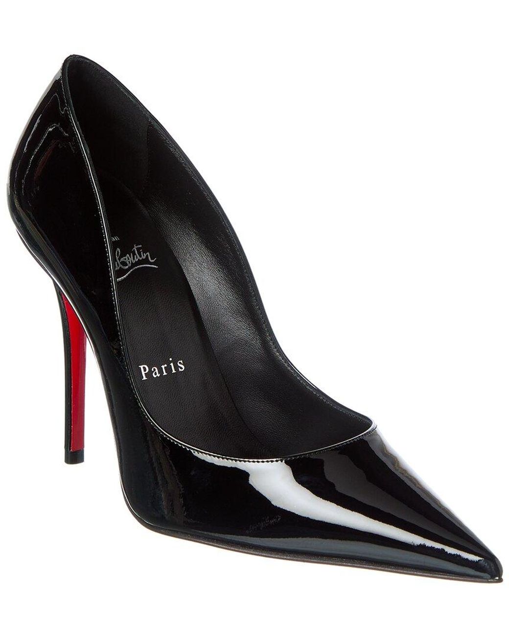 Christian Louboutin Black Miss Z 100 Patent Pump