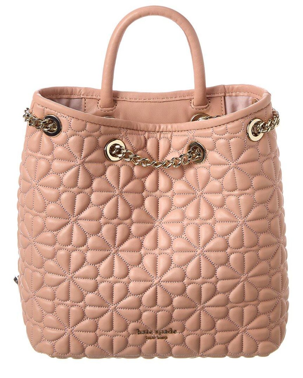 Kate Spade Bloom Medium Leather Backpack in Pink | Lyst