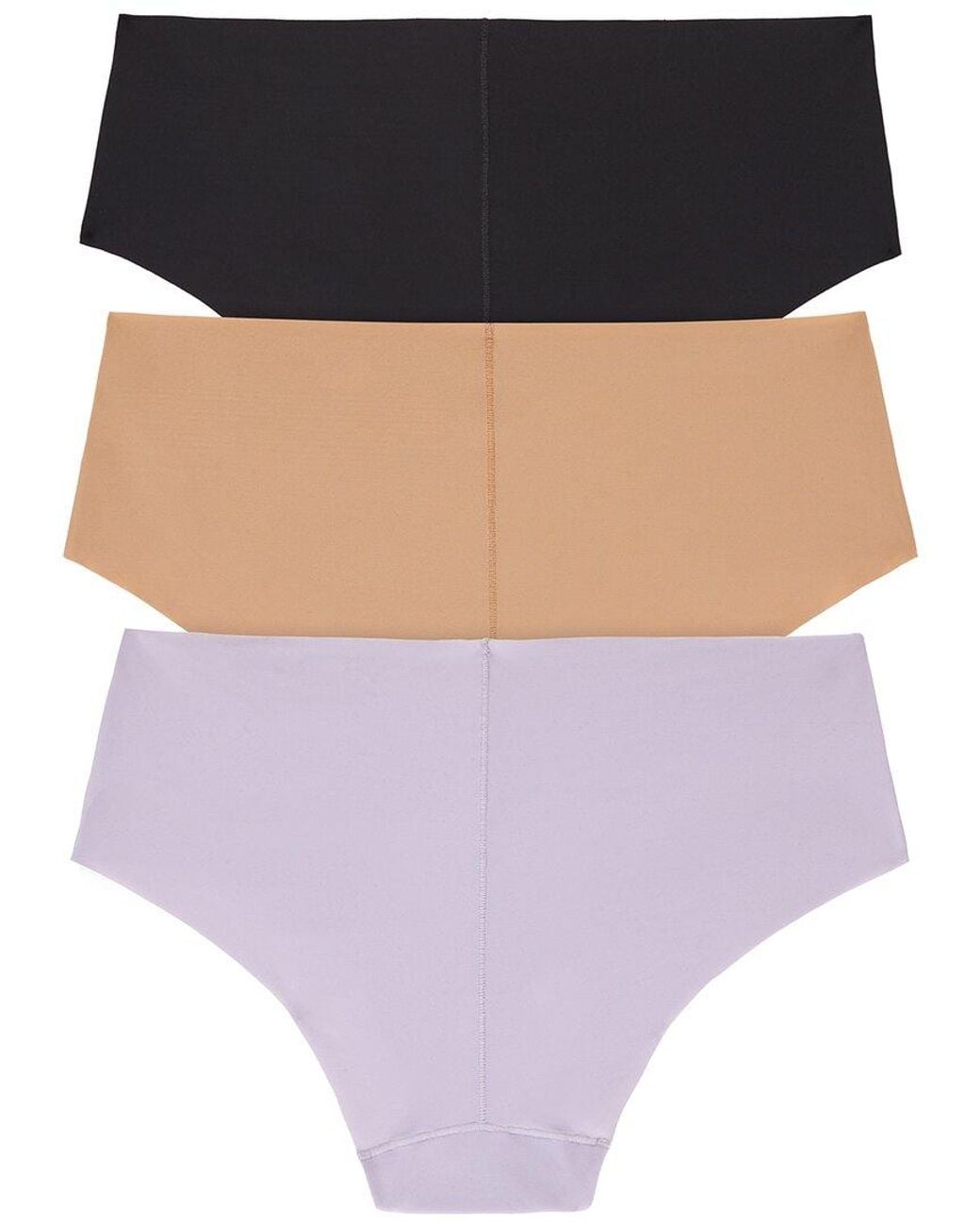 DKNY Purple Set Of 3 Cut Anywear Hipster