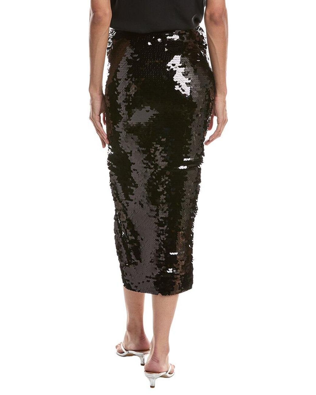 Generation Love Black Rave Paillette Sequin Skirt