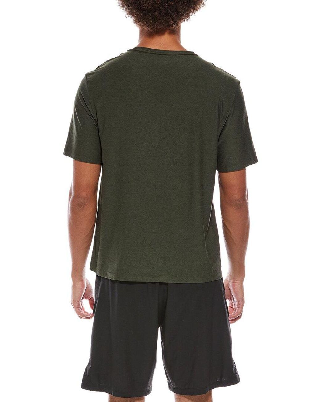Beyond Yoga Green Always Beyond Crew T-Shirt for men
