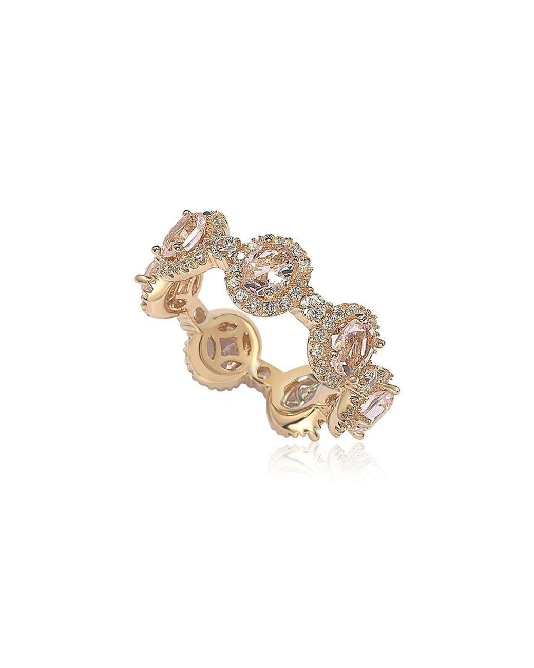 Suzy Levian CZ Jewelry White Suzy Levian Cz Eternity Ring