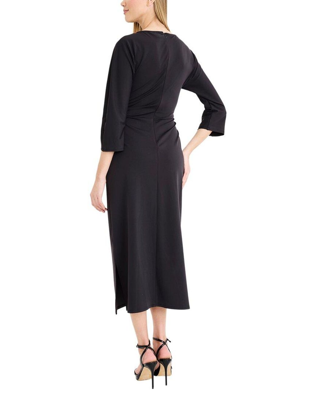 Maggy London Blue Midi Dress