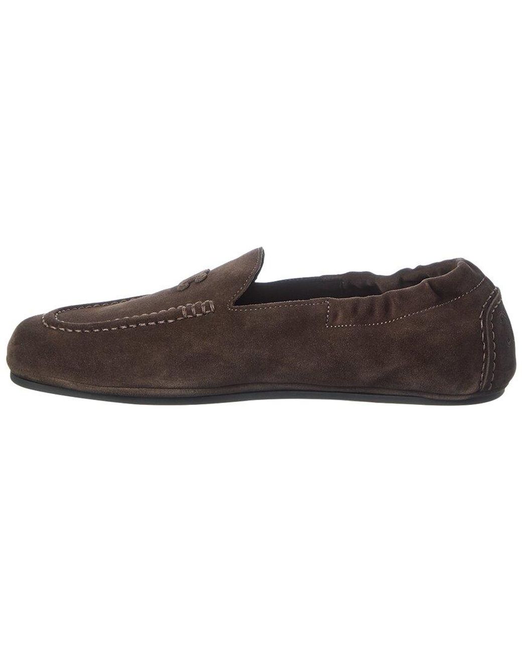 Céline Brown Adam Suede Loafer for men