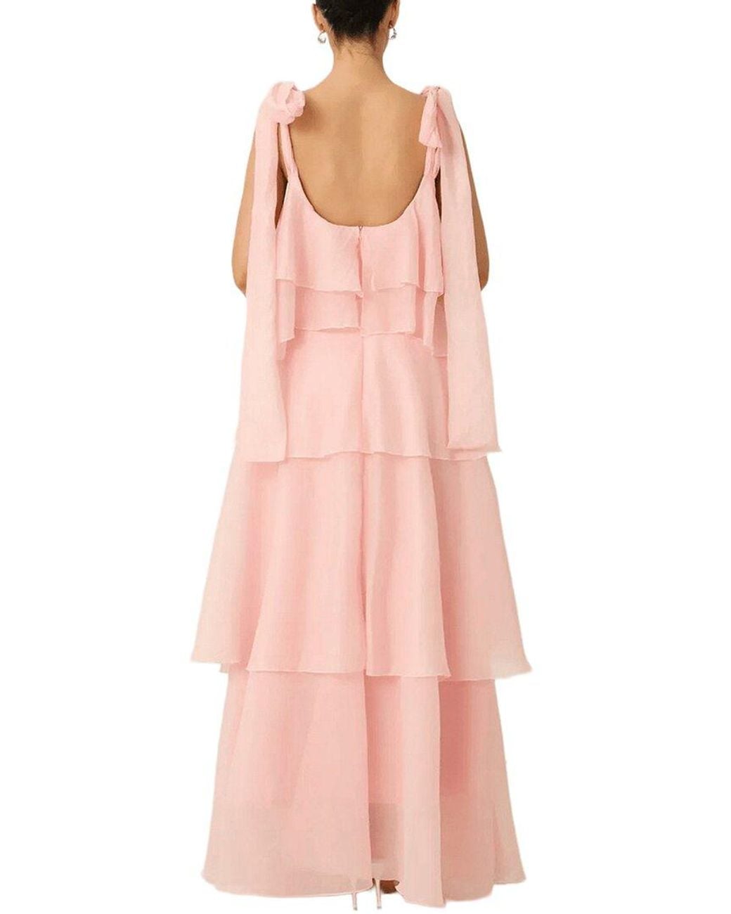 Dilireba Pink Maxi Dress