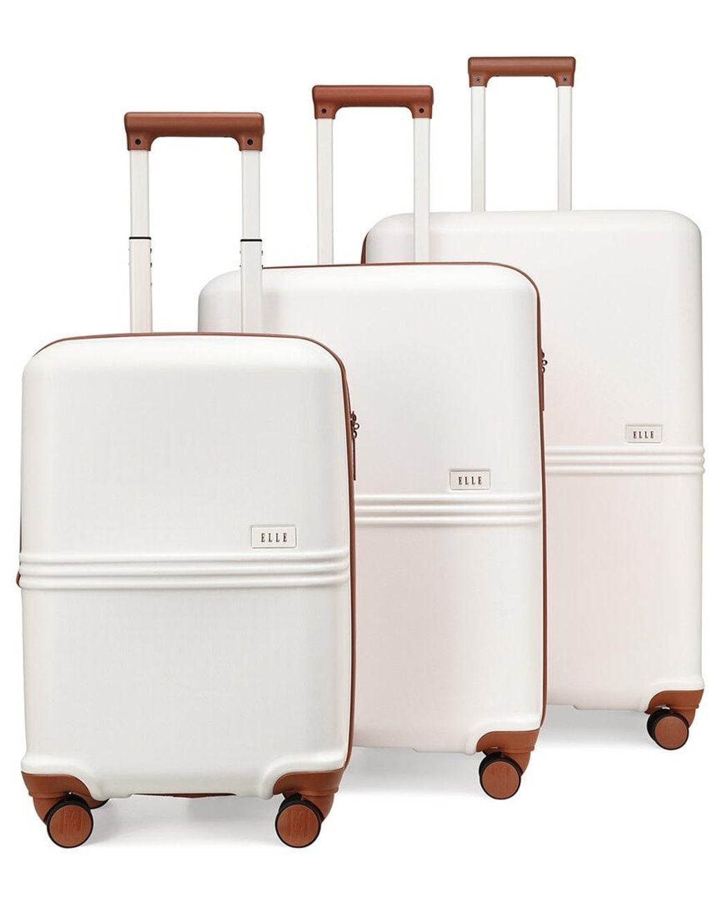 Elle Natural Expedition 3pc Expandable Spinner Set