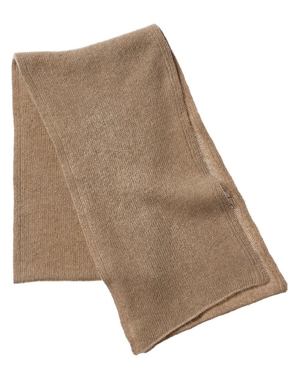 Portolano Natural Cashmere Scarf for men