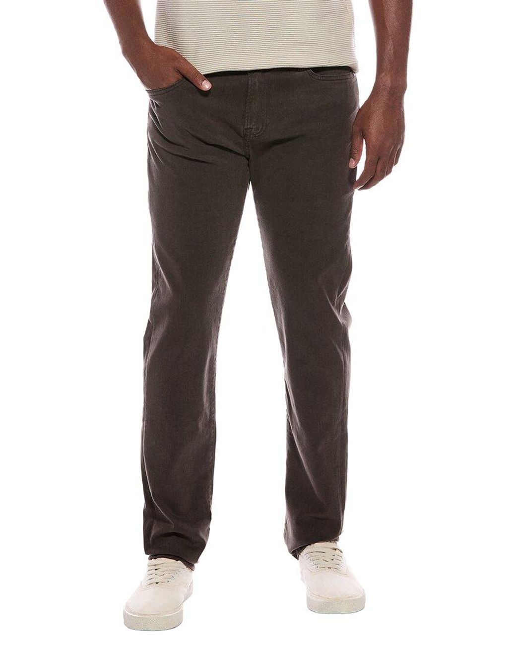 FRAME Black L'Homme Dark Chocolate Slim Jean for men