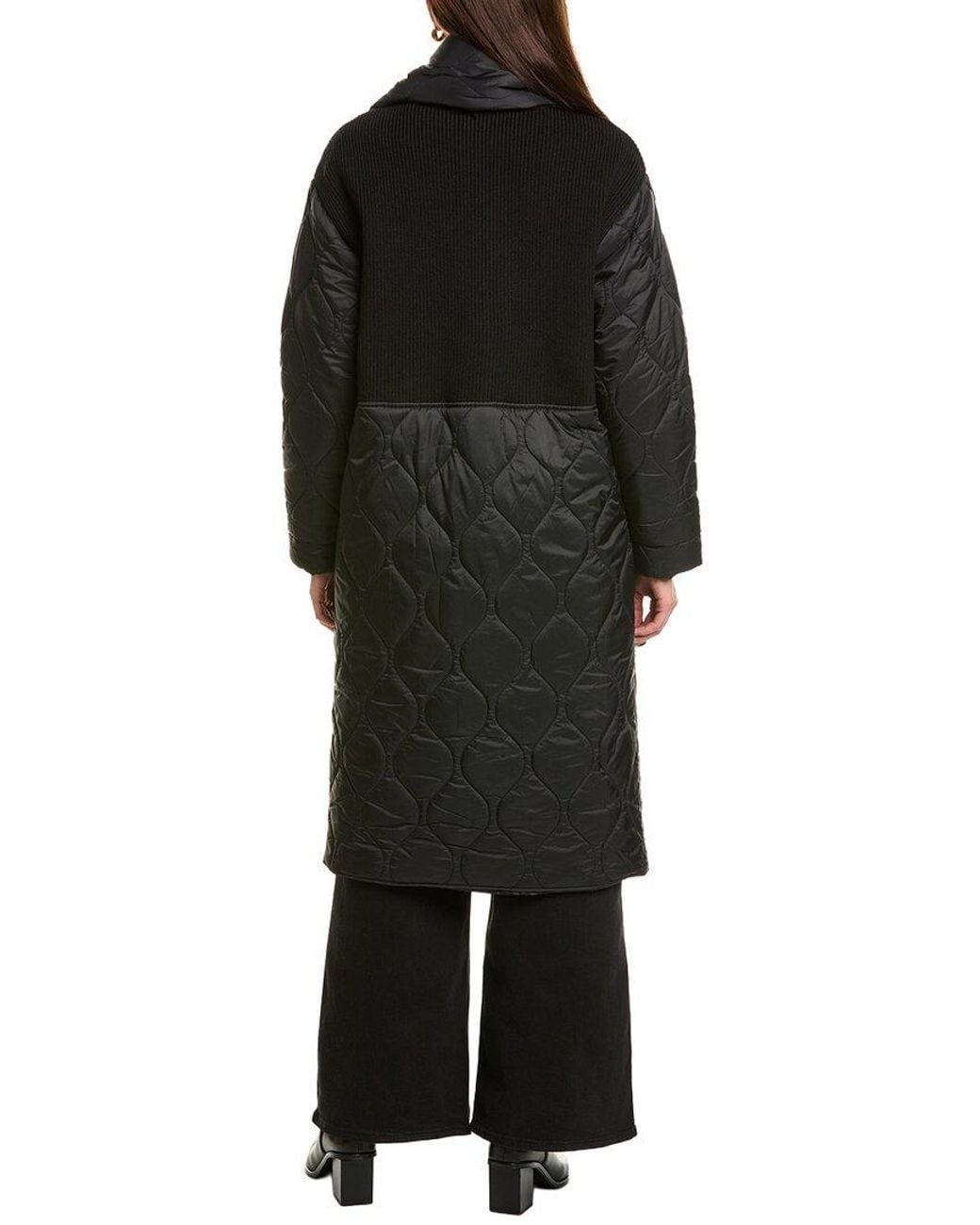 Ramy Brook Black Melanie Coat