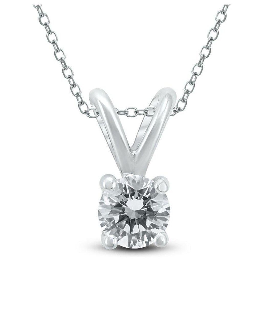 Diamond Select Cuts White 14k 0.23 Ct. Tw. Diamond Necklace