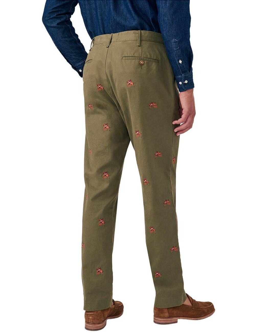J.McLaughlin Green Redding Long Pant for men