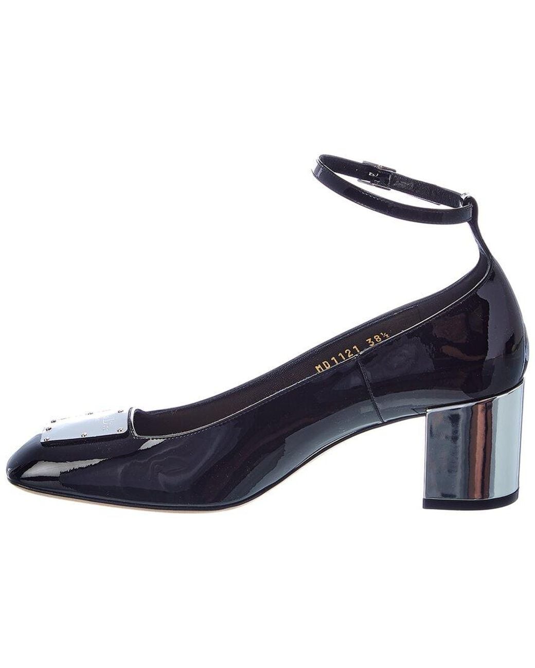 Dior Blue La Parisienne Patent Pump