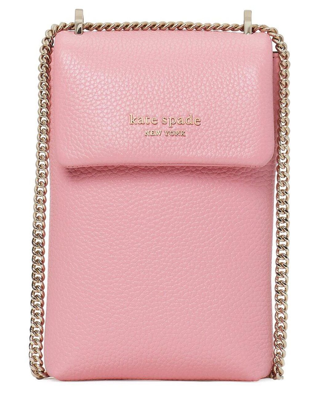 Kate Spade Love Shack Studded Rose Leather Top Handle Heart Crossbody  Handbag