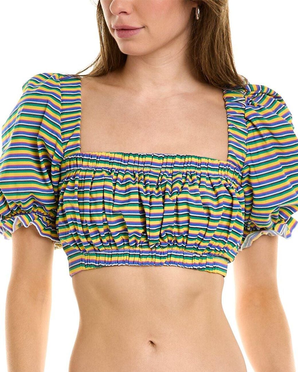 Montce Green Marcela Cover-Up Top
