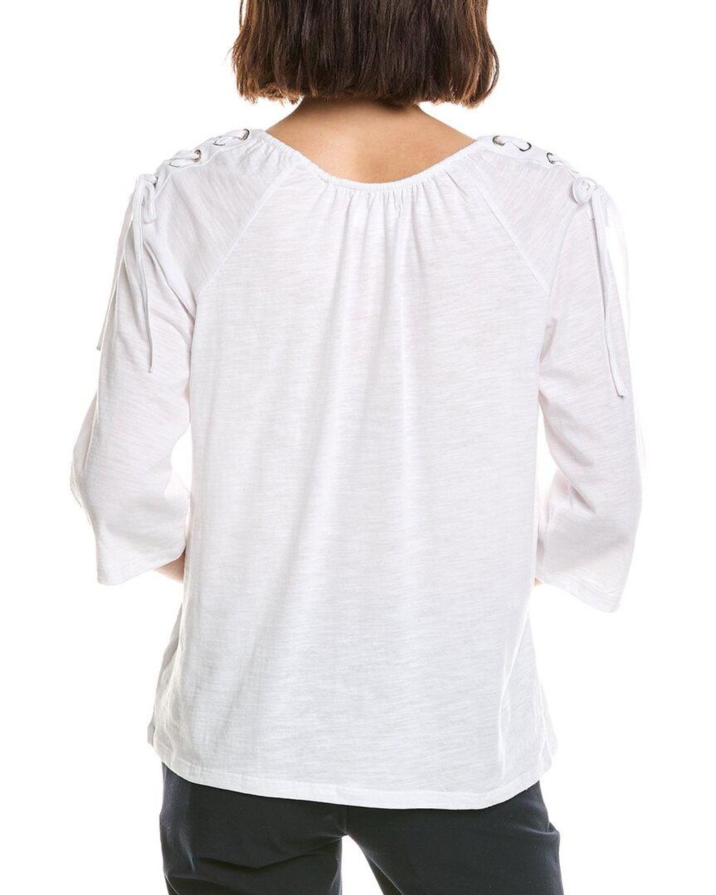 Stella Parker White Emily Raglan Top