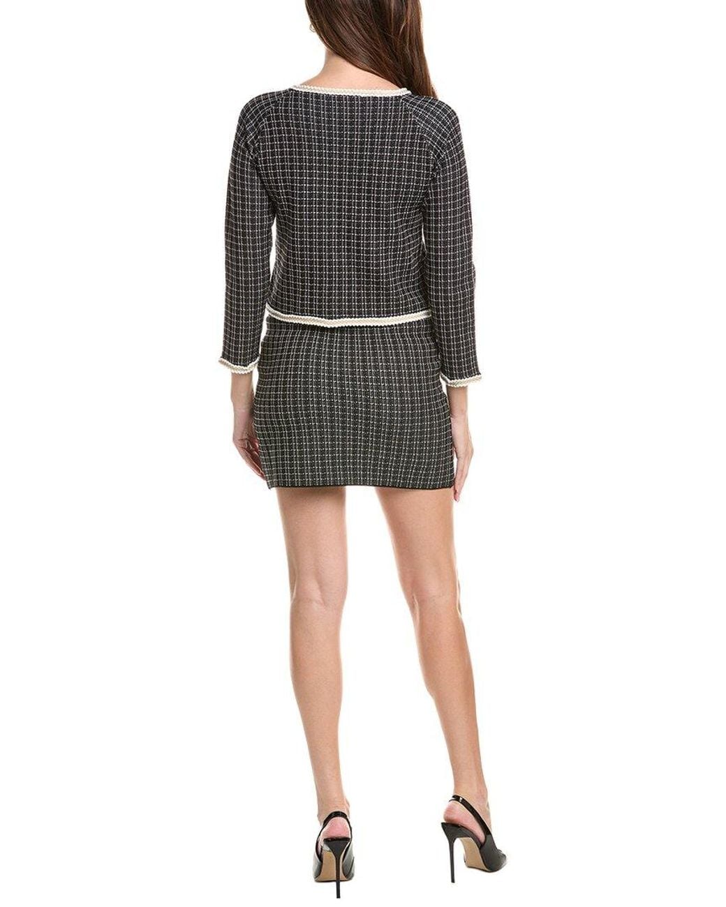 HL Affair Black Knit Jacket