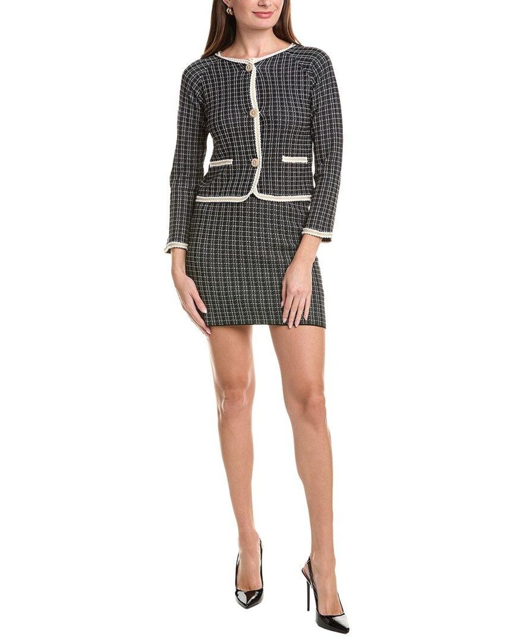 HL Affair Black Knit Jacket