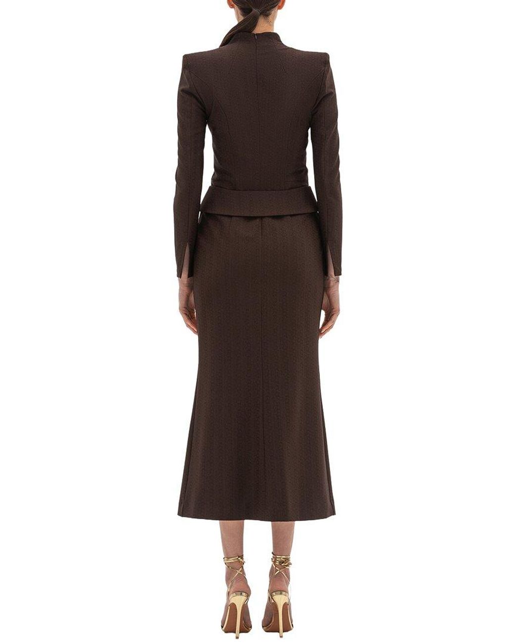 BGL Red Midi Dress
