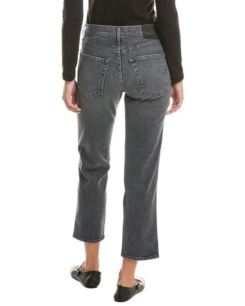 Amo Denim Gray Amo Libby Smokin' Relaxed Jean