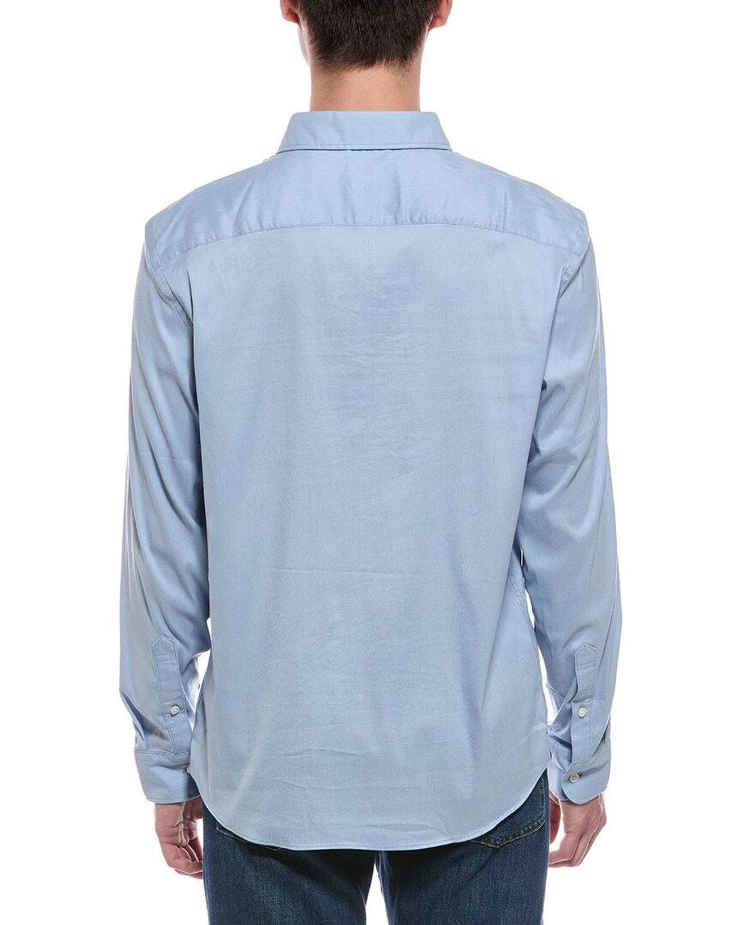 Faherty Brand Blue The Movement Shirt for men