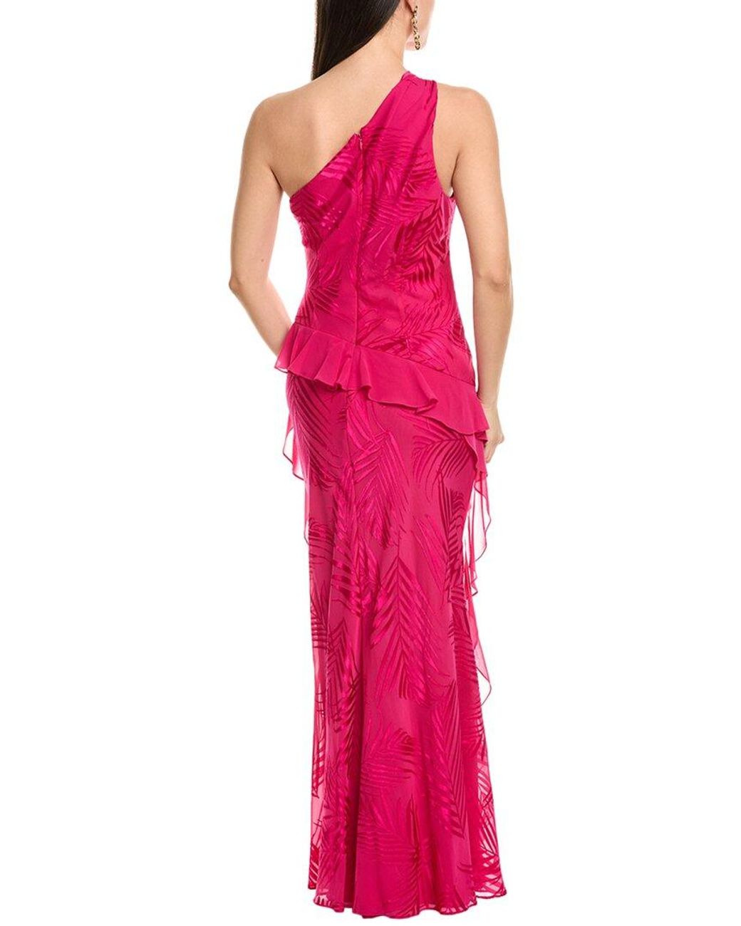 MILLY Pink Ryanna Maxi Dress
