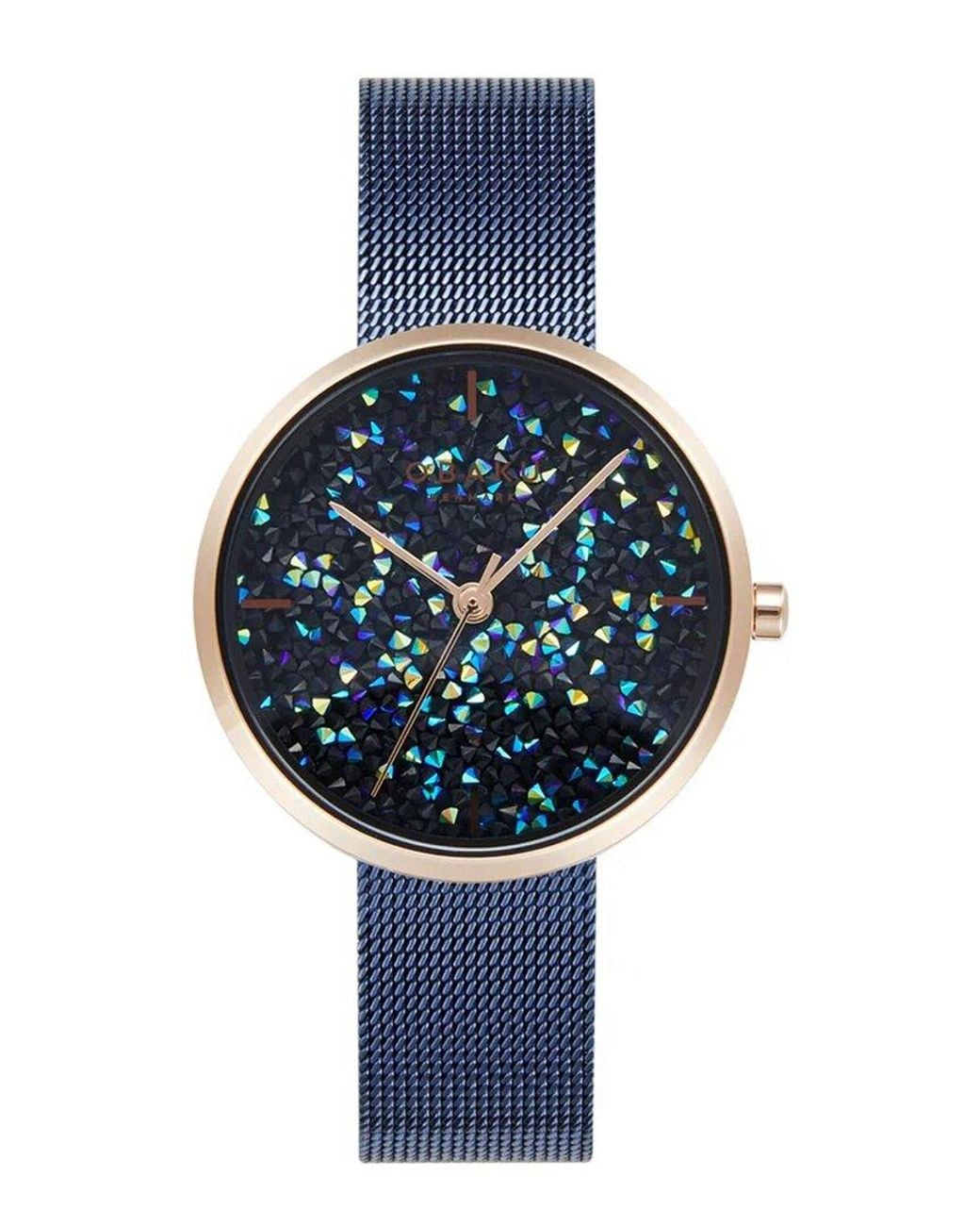 Obaku Blue Glimmer Watch