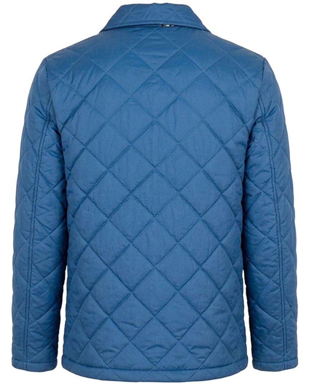 Ron Tomson Blue Puffer Jacket for men