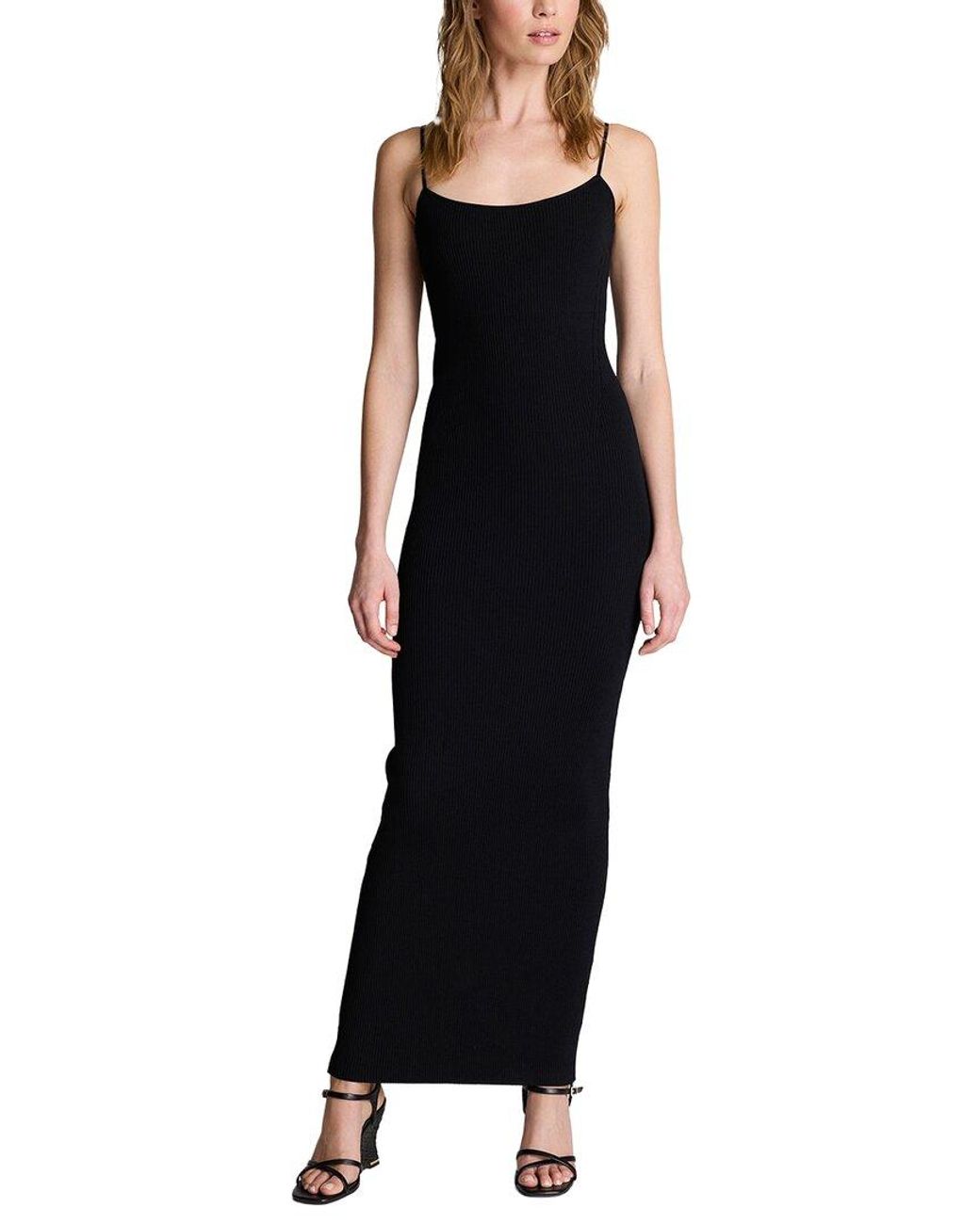 Kenneth Cole Black 2 X2 Camisole Sweaterdress