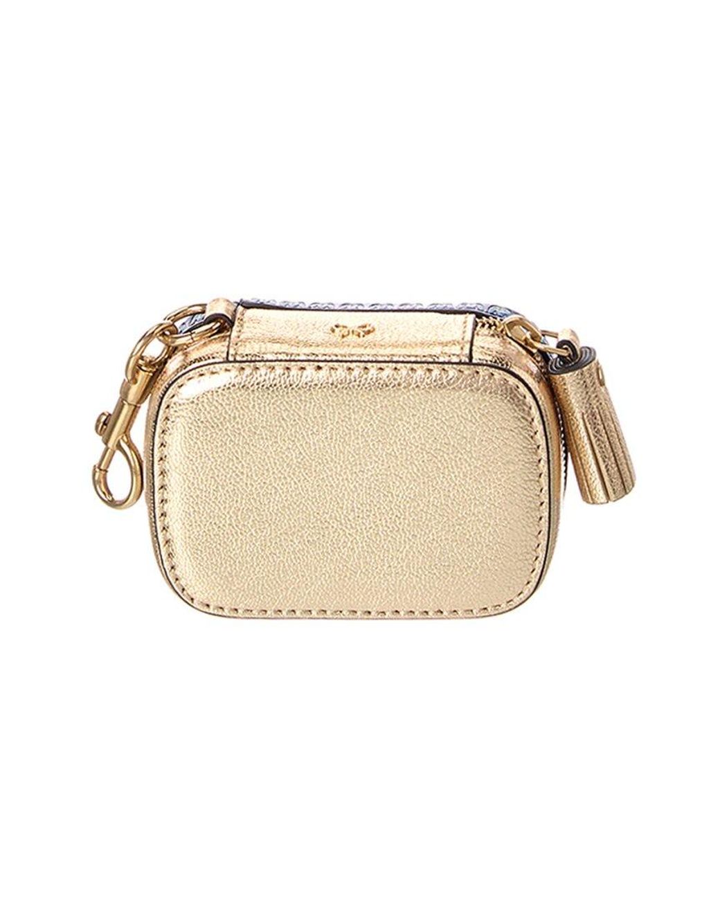 Anya Hindmarch Blue Grether's Leather Coin Purse