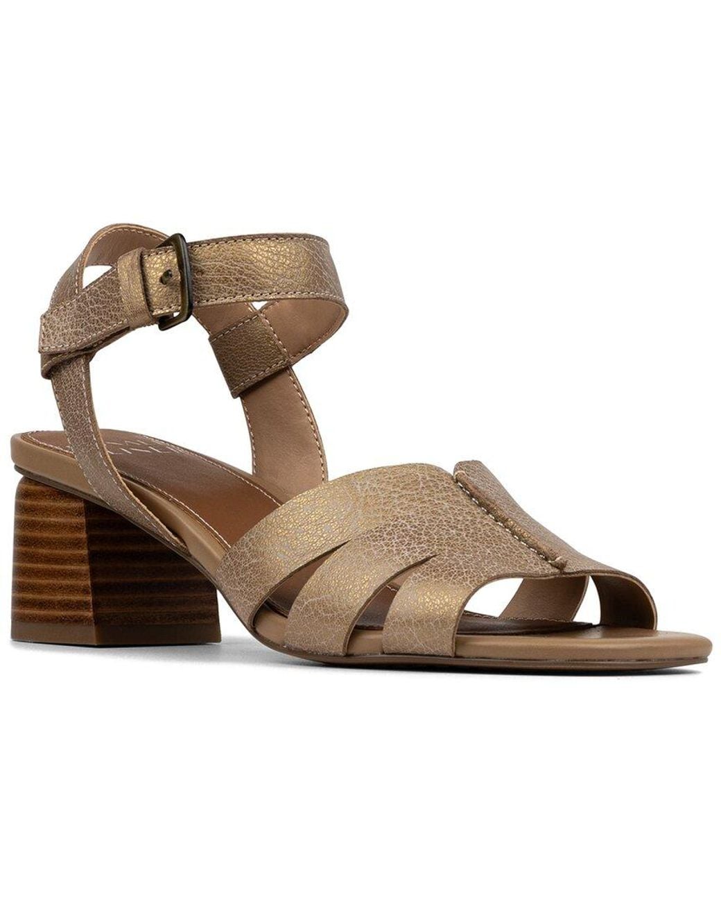 Donald J Pliner Brown Joyus Leather Sandal