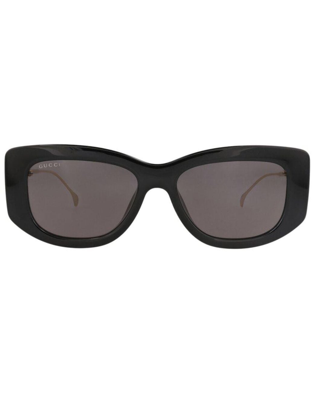 Gucci Black Gg1566Sa 55Mm Sunglasses