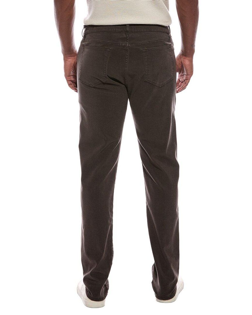 FRAME Black L'Homme Dark Chocolate Slim Jean for men
