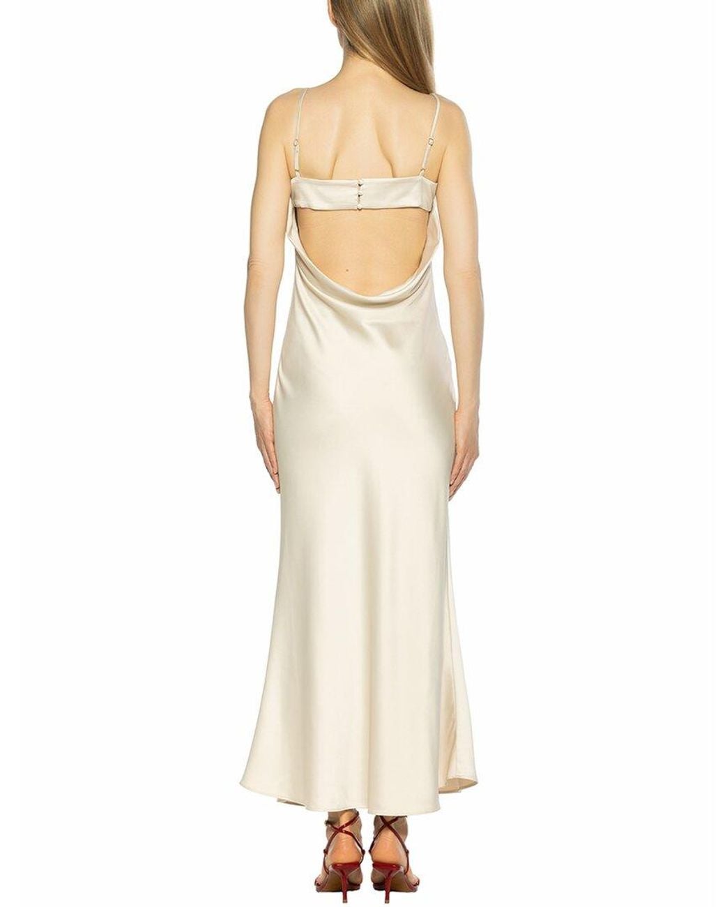 Alexia Admor Natural Slo Silky Maxi Dress